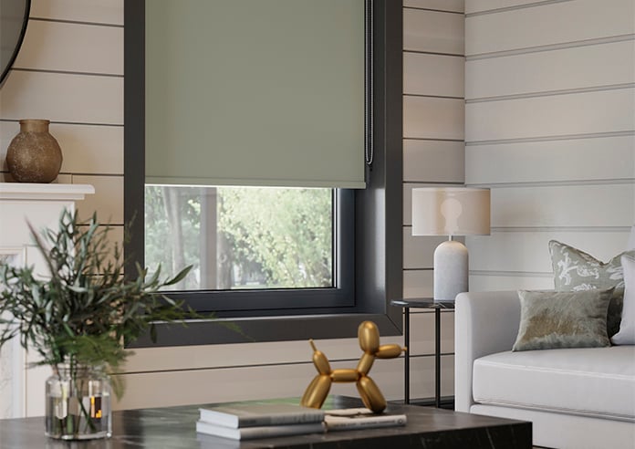 William Morris At Home Waltham (Blackout), Sage - Twist&Fit Roller Blind - Image 5